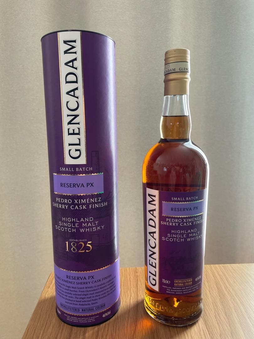 新品未開封　GLENCADAM RESERVA PX 700ml 46%