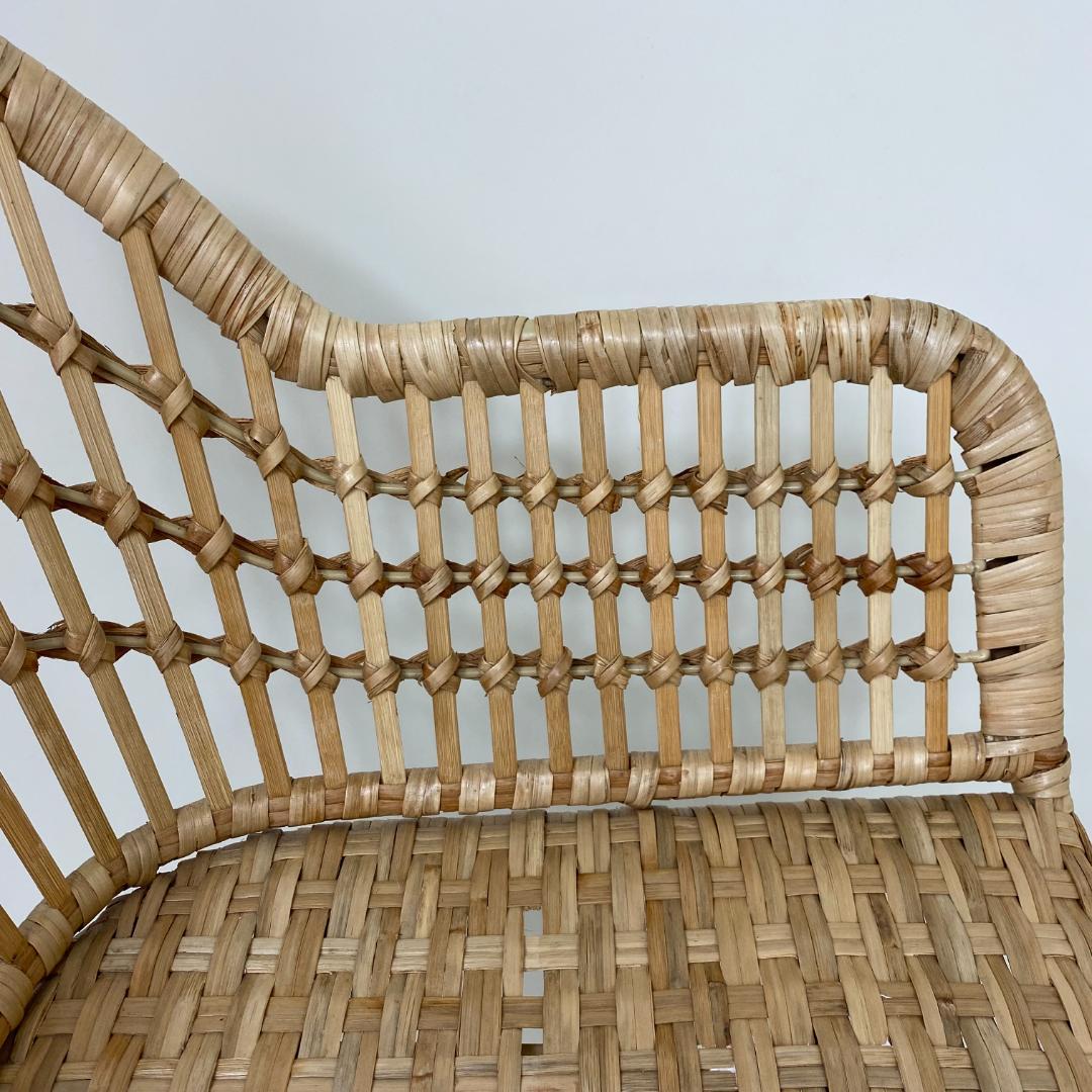 IKEA NILSOVE ニルソーヴェ イス ラタン ダイニングチェア ガーデン