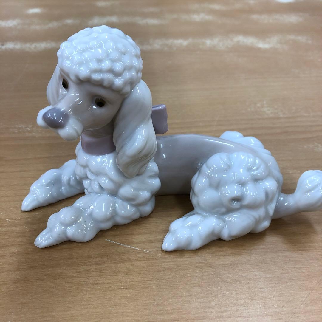 m*♡様 リアドロ プードル 置物