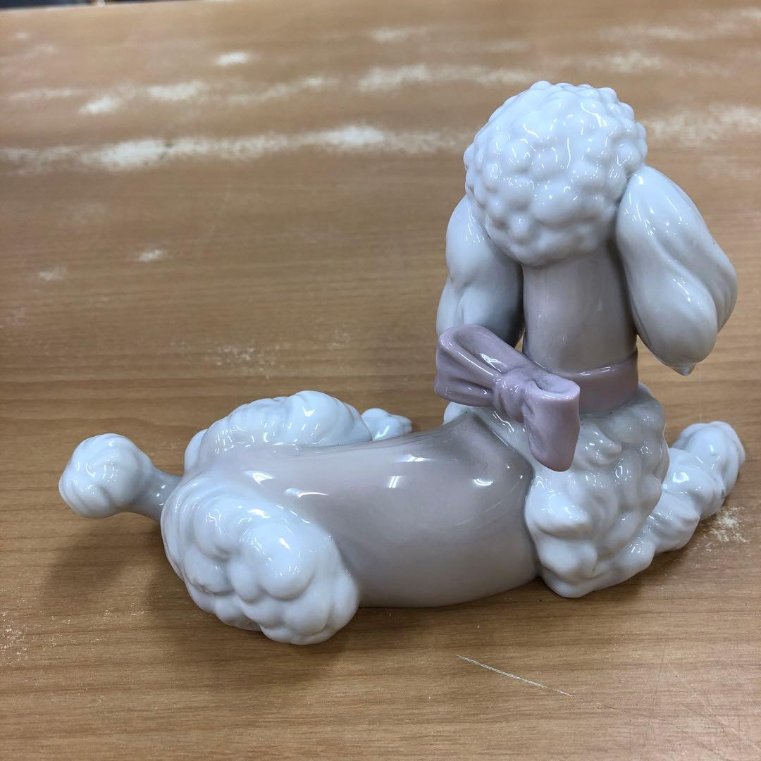 m*♡様 リアドロ プードル 置物