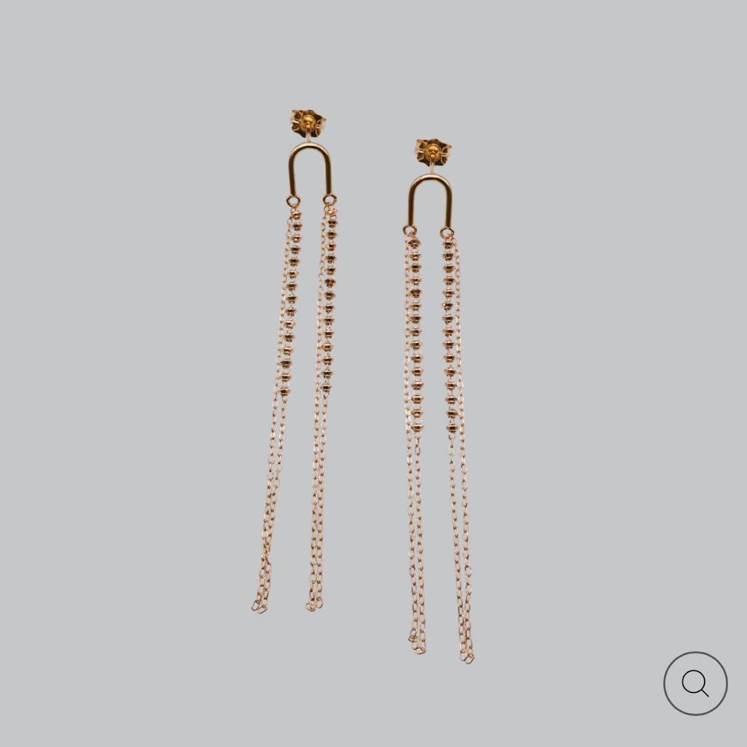 POPPY FINCH 18K Gold ゴールド ピアス