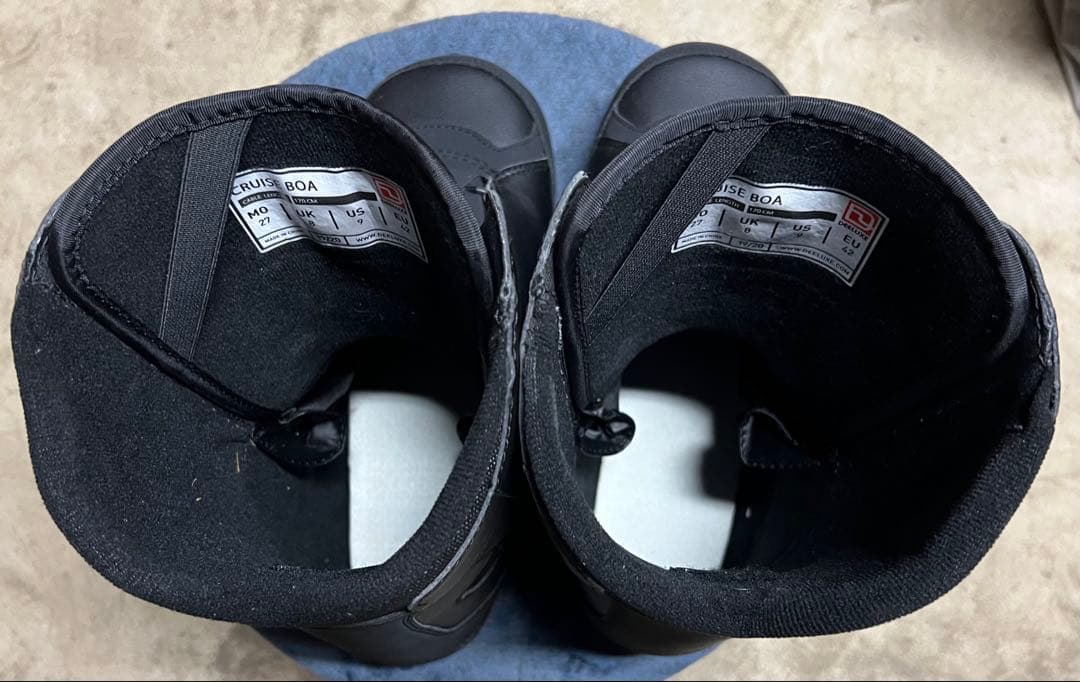 DEELUXE CRUISE BOA ディーラックス　クルーズ Black