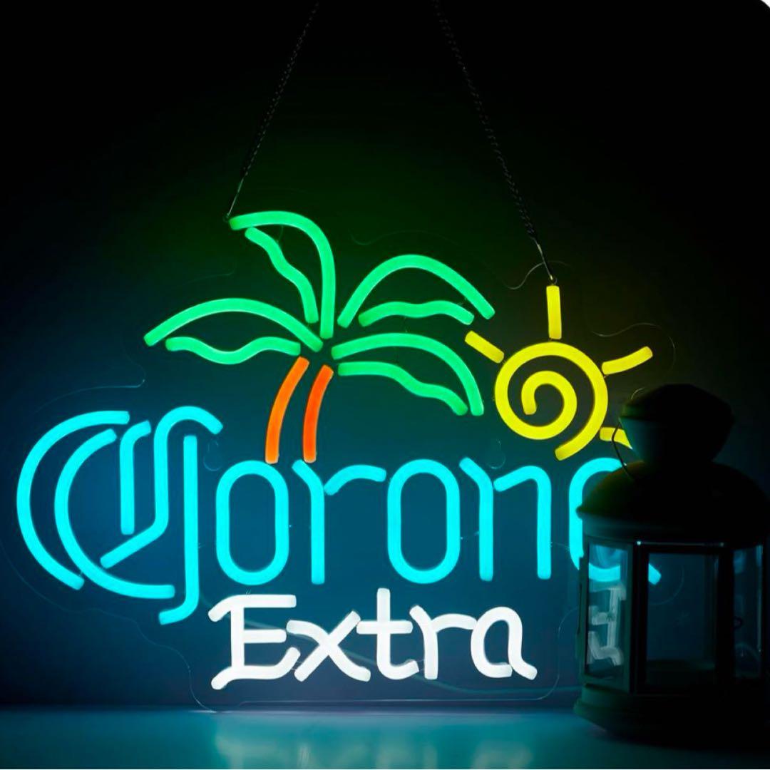 ネオンライト LED corona アメリカン 雑貨 ポップ看板 人気