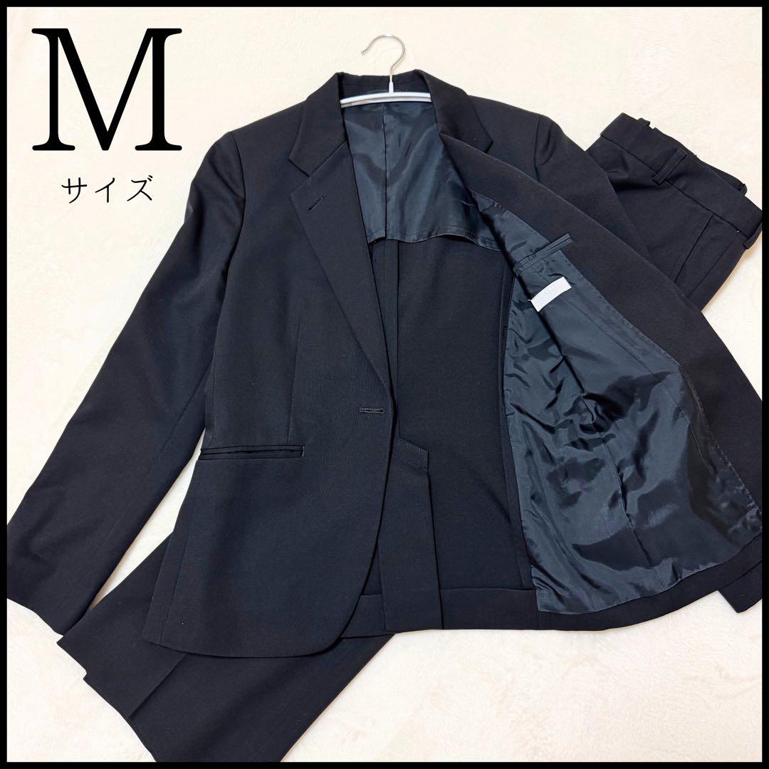 【マーガレットハウエル】スーツ セットアップ パンツ テーラードジャケット 黒