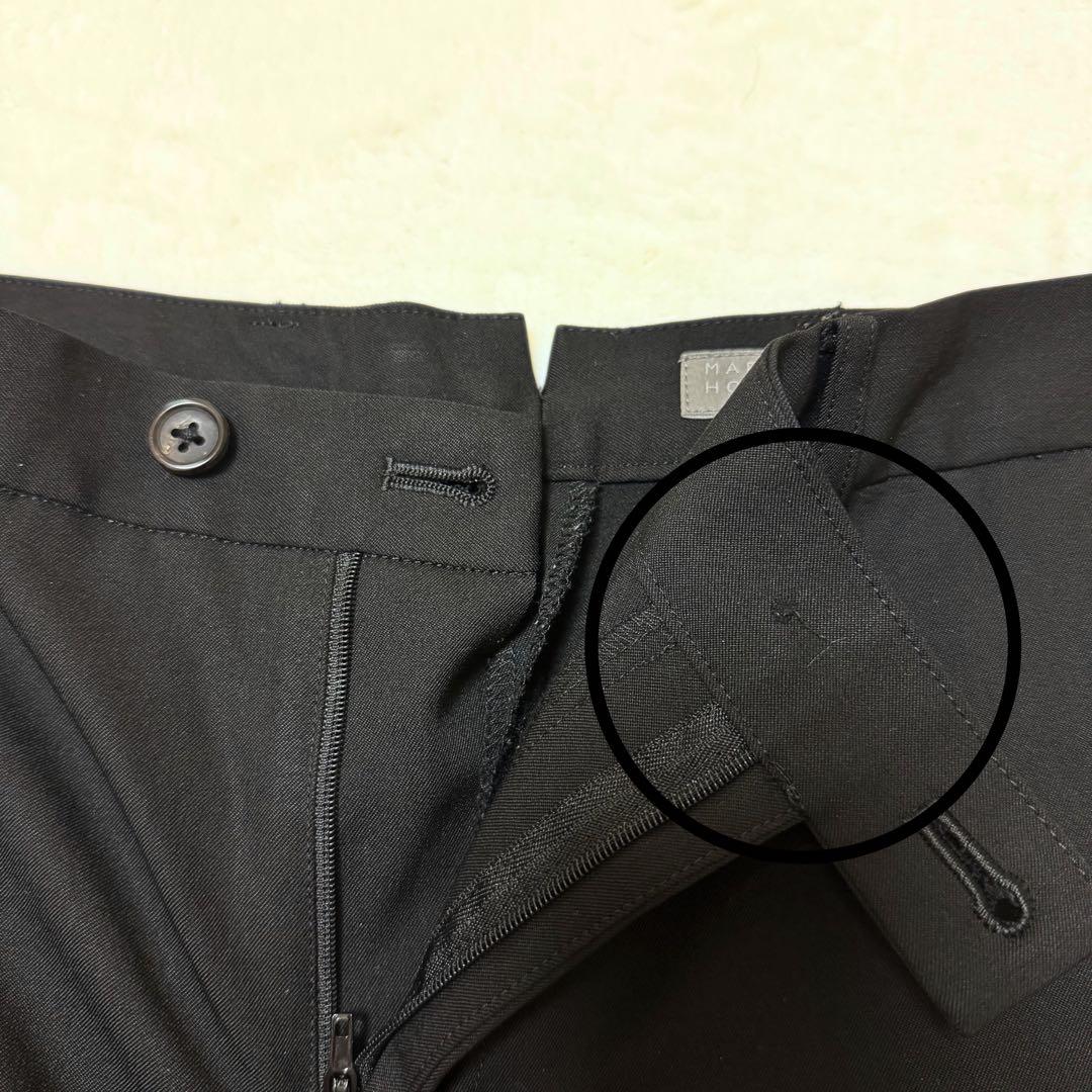 【マーガレットハウエル】スーツ セットアップ パンツ テーラードジャケット 黒