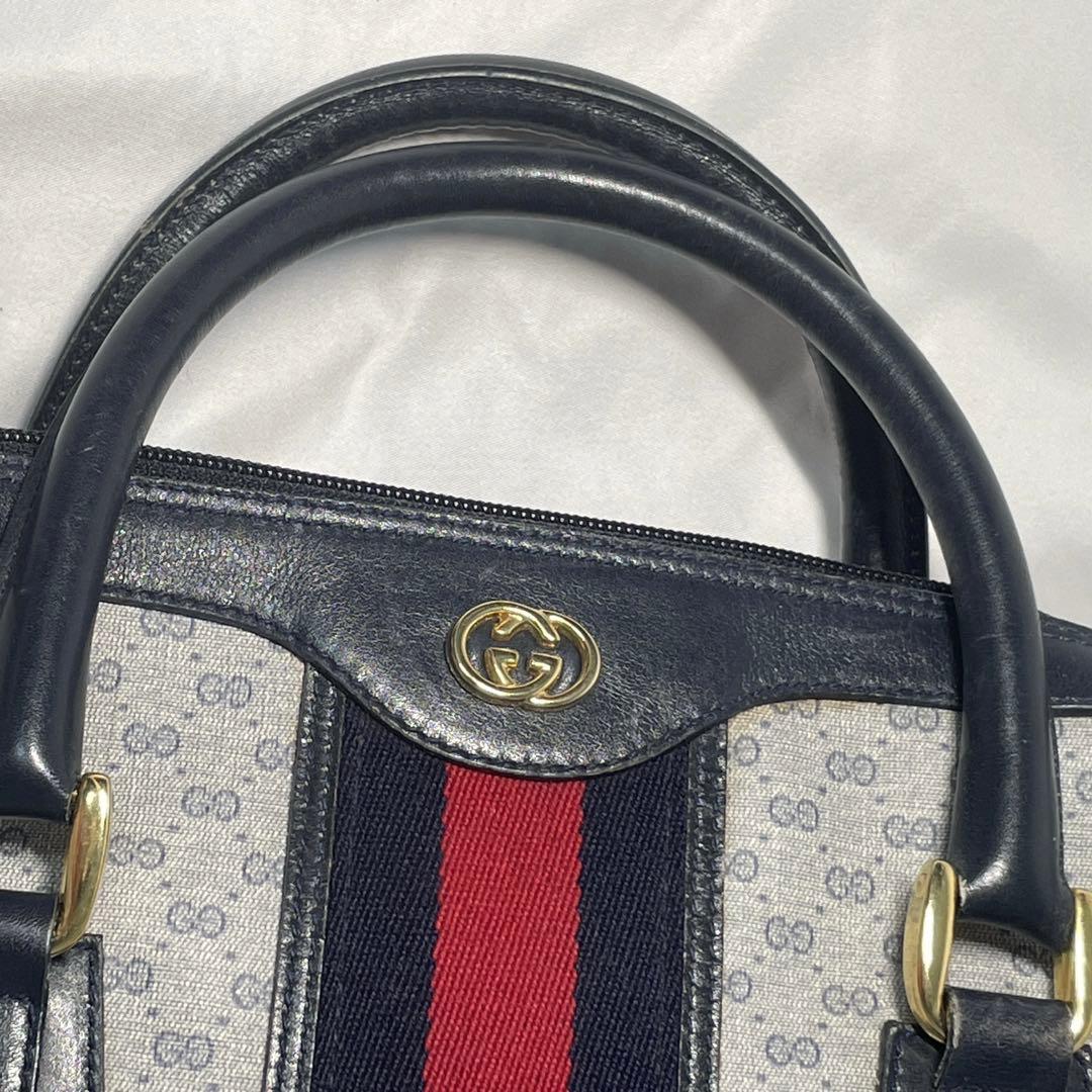GUCCI グッチ ミニボストン　ショルダー 2way シェリーライン バッグ