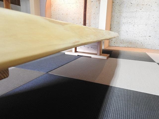 №1秋田杉　一枚板座卓　10帖〜長物　貴重品！