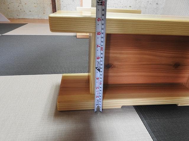 №1秋田杉　一枚板座卓　10帖〜長物　貴重品！