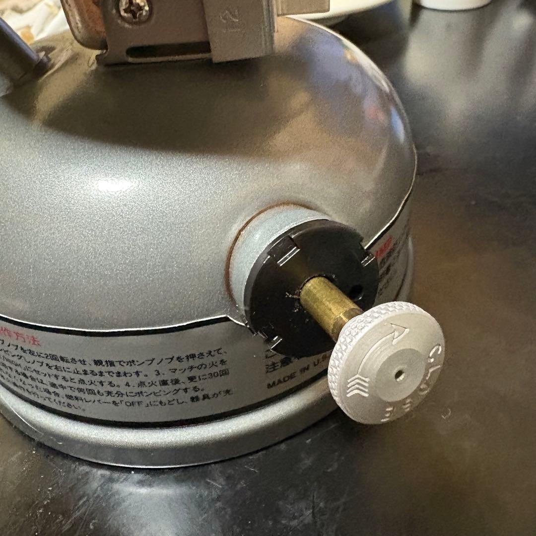 美品　Coleman Unleaded 533 シングルバーナーコンロ