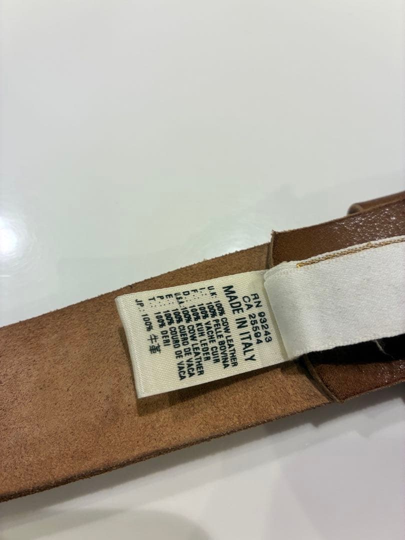 DIESEL ディーゼル レザーベルト 本革