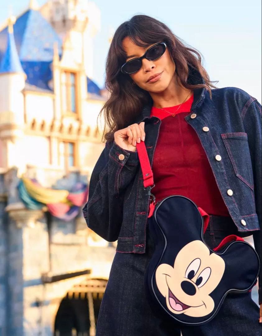 新商品 WDW ミッキー　ショルダーバッグ　フェイストートバッグ　トートバッグ