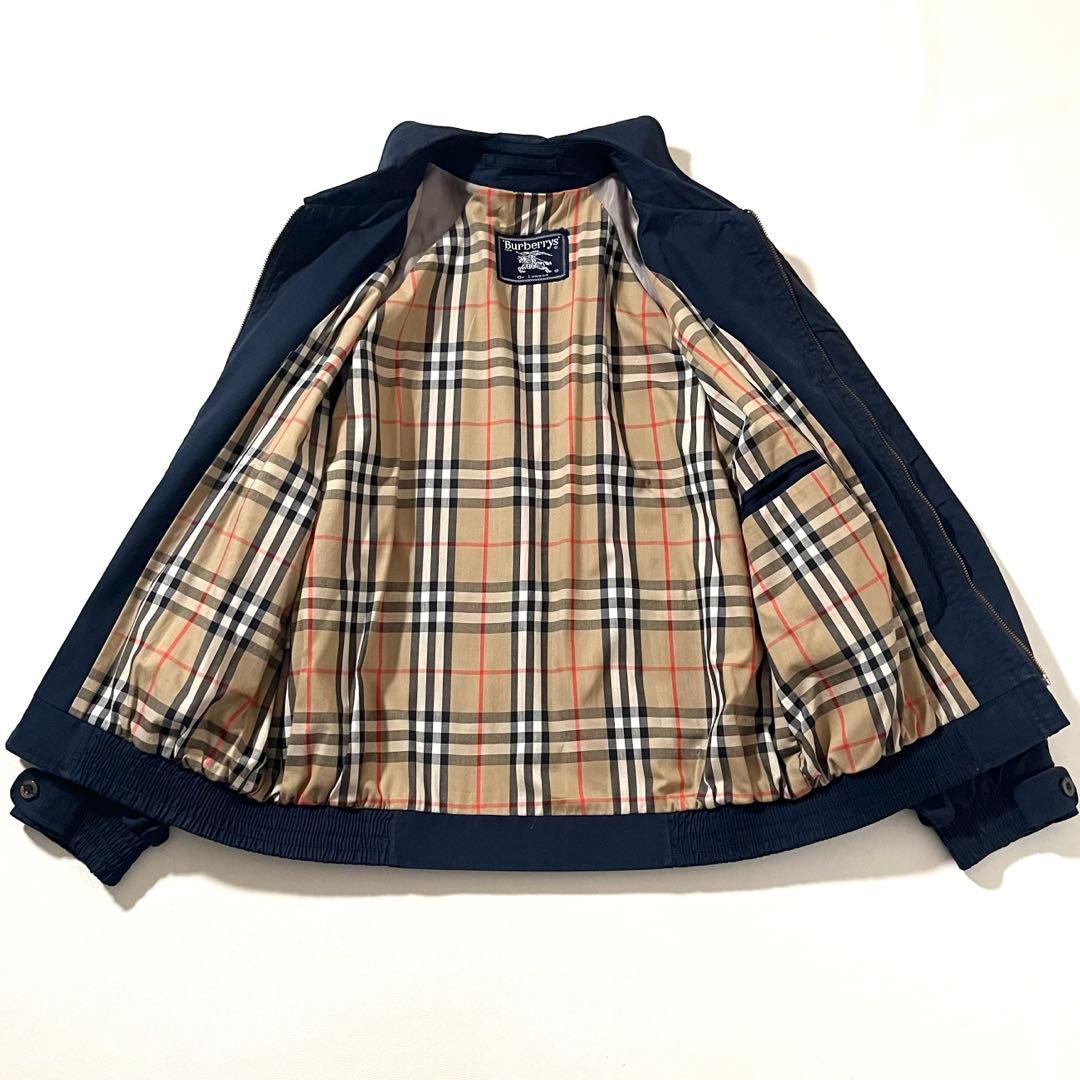 【90s・USA製】バーバリー　ドリズラー ジャケット　ノバチェック　XL相当