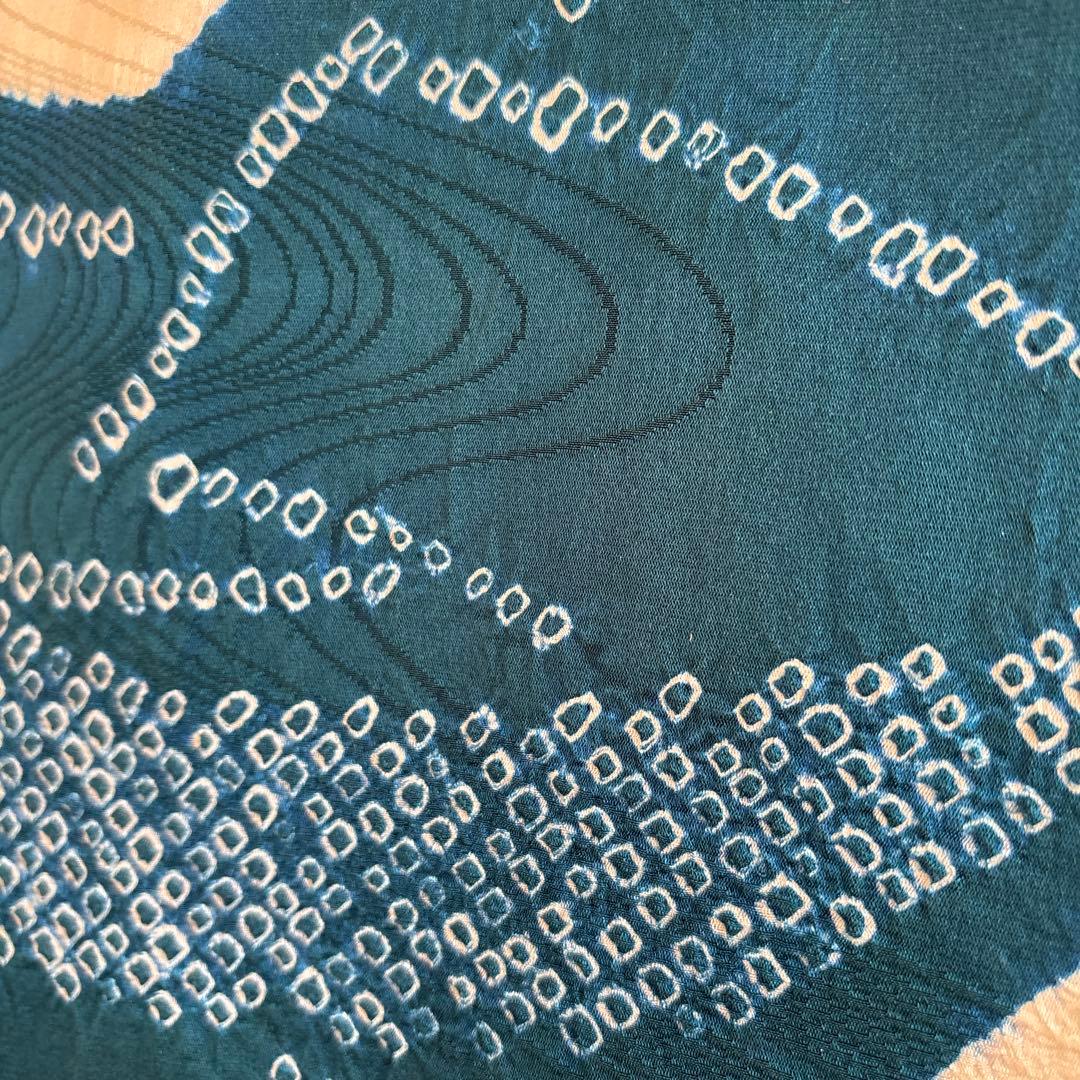 No.1 男の子　お祝い着 正絹　絞り着物　長襦袢 七五三