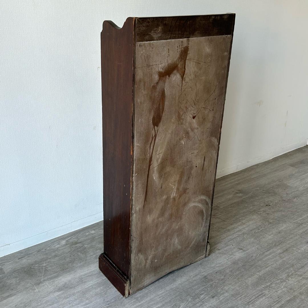 【最終値下げ】イギリス アンティーク家具 ブックケース 棚 店舗什器 229A