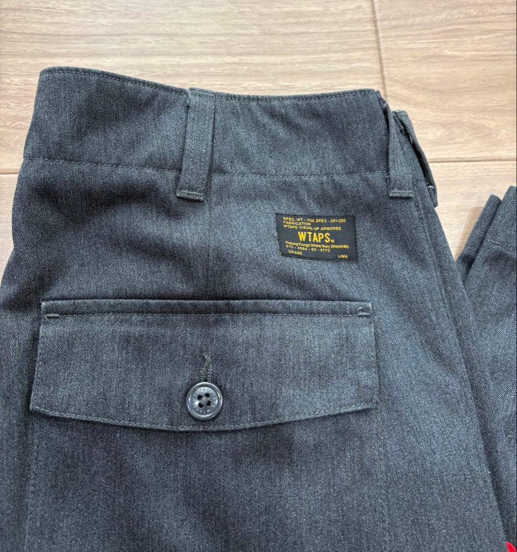 WTAPS BUDS SKINNY パンツ Ｌサイズ　GRAY ダブルタップス