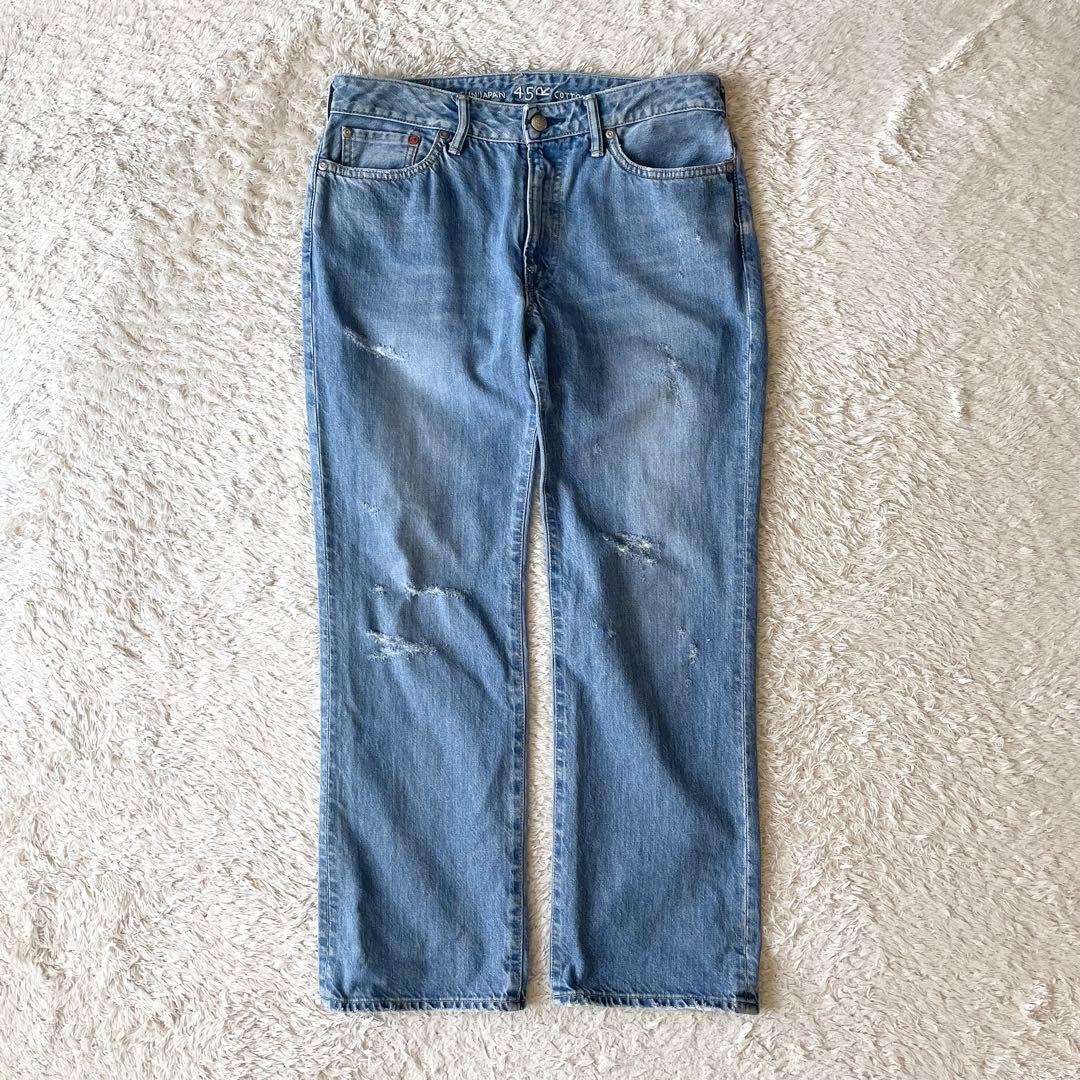 45R 極美品 おこめデニムの茜（加工）28