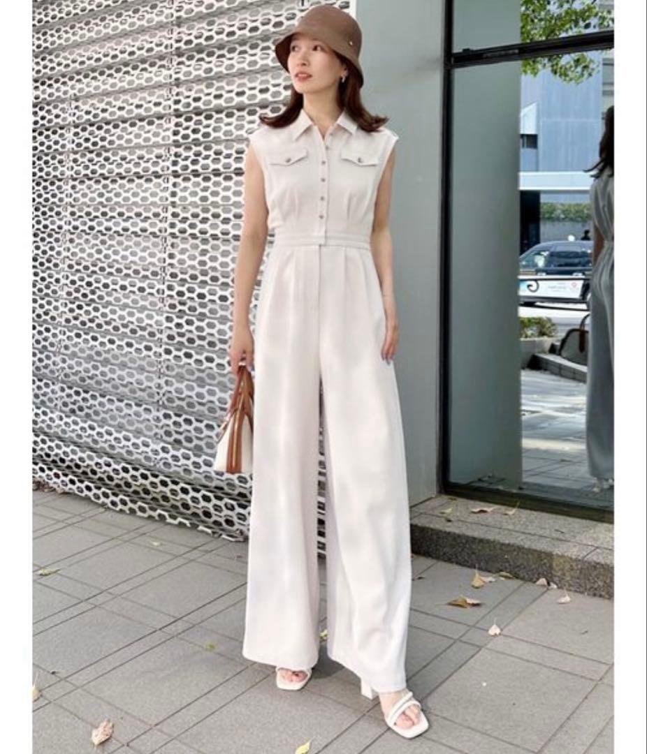 SNIDEL トレンチディティールオールインワン