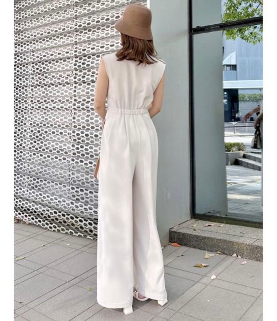 SNIDEL トレンチディティールオールインワン