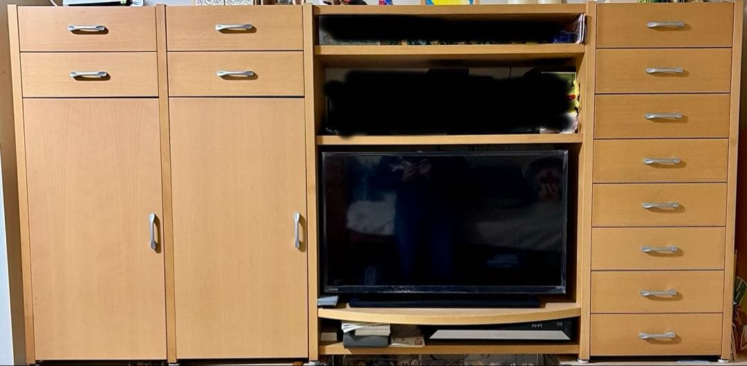 【北欧名作】BoConcept (旧club8) チェリー材 大型リビングボード