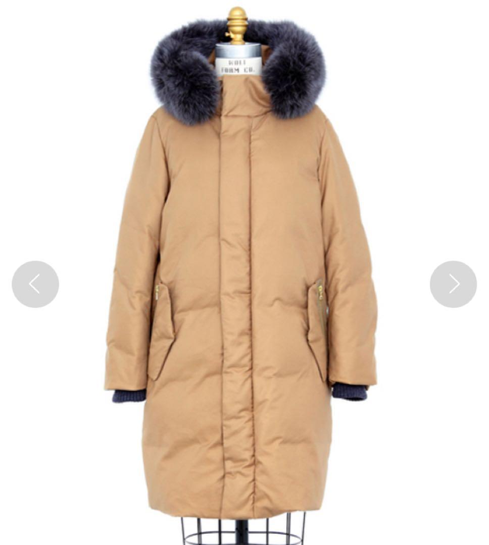 最終値下げ 美品✨ドゥロワー フォックスファー ダウンコート 36 定価20万