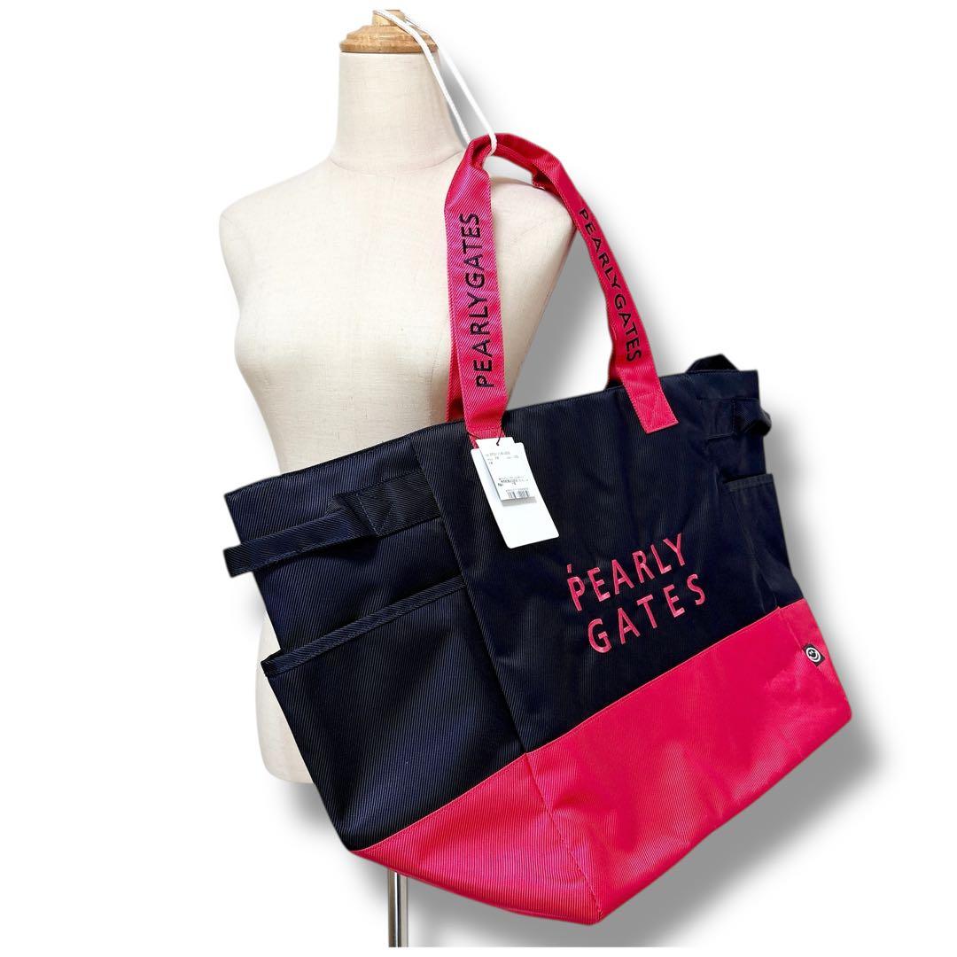 新品タグ付✨PEARLYGATES バーリーゲイツ 大型 ナイロンボストンバッグ