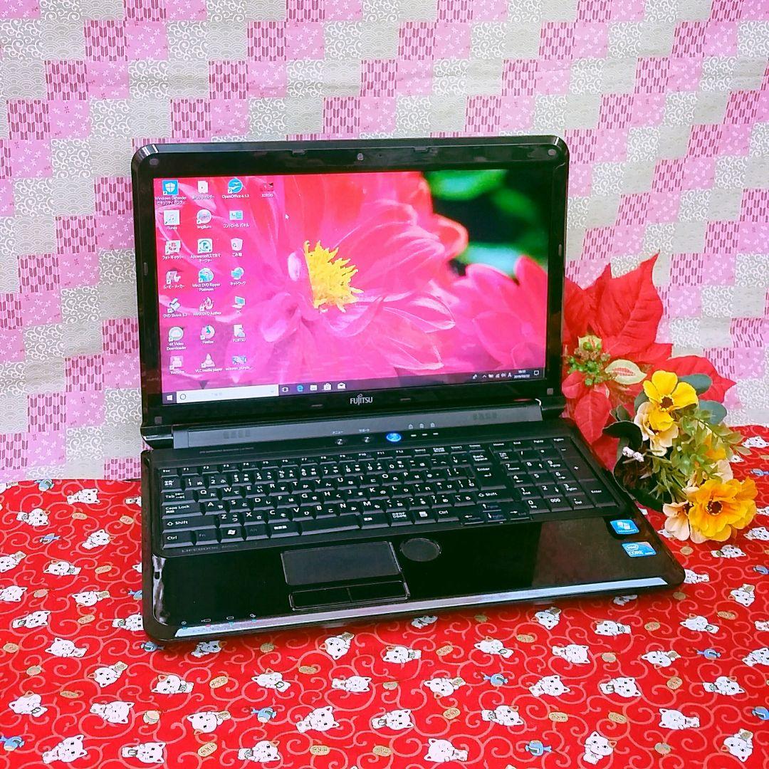 極上品！美品！テレワーク可能！富士通！新型Win11搭載！動画編集
画編集