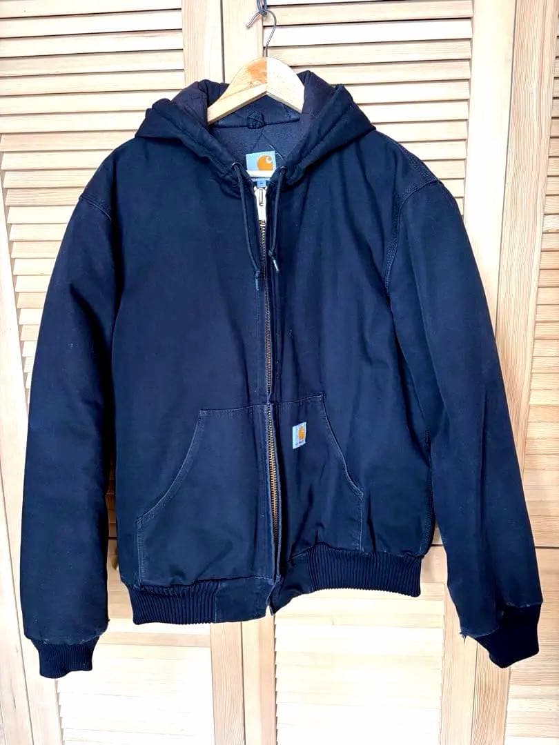 180cmジャストカーハートアクティブジャケット US M ゴールデンサイズ