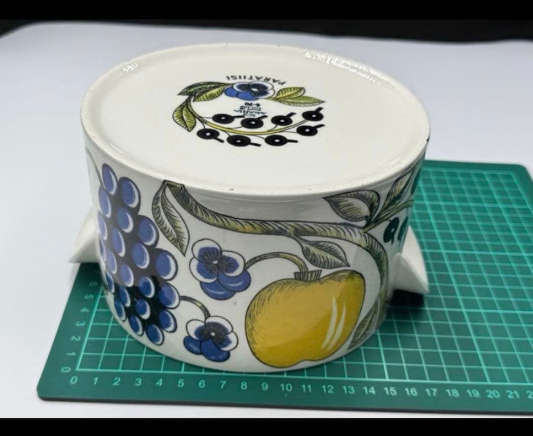アンティーク　フィンランド　アラビア　パラティッシ　蓋つきスープチューリン