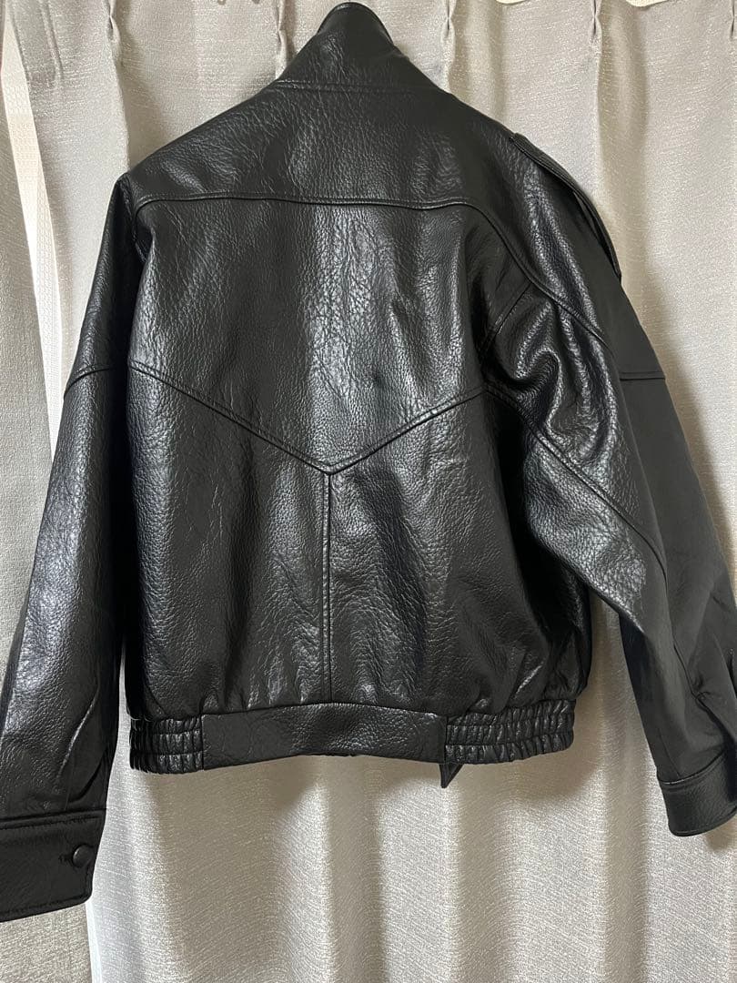 ZARA フェイクレザージャケット　Lサイズ