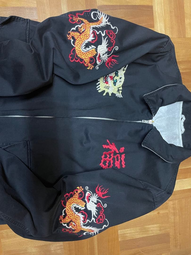 ヴィンテージ希少　スカジャン　リバーシブル　AVIREX