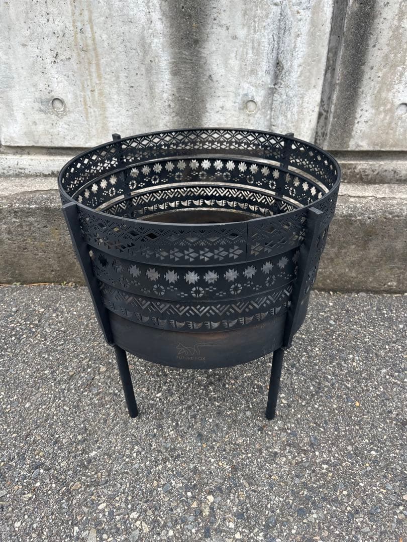 FUTURE FOX ナバホ柄焚き火台