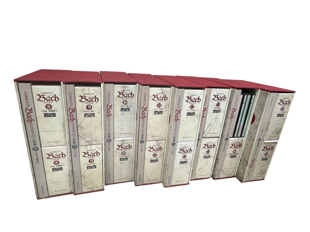 バッハ全集 COMPLETE EDITION 小学館創立75周年記念出版 15巻