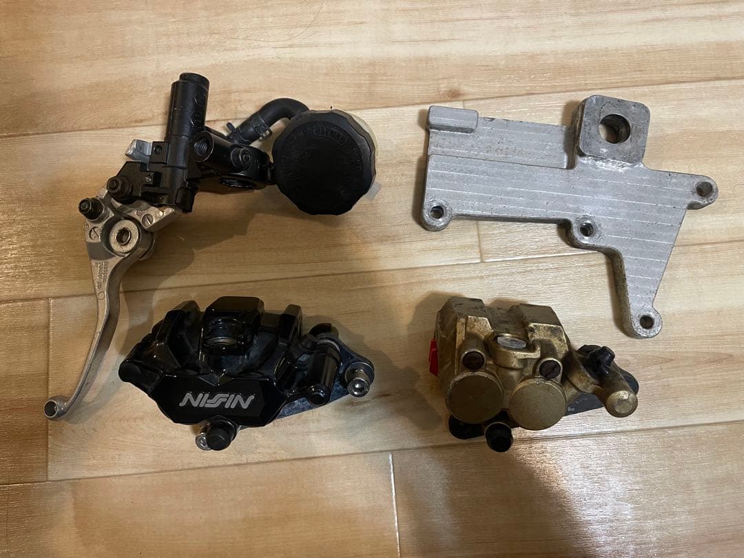 SS　DRZ-400SM スタント用リアブレーキセット　ダブルキャリパー