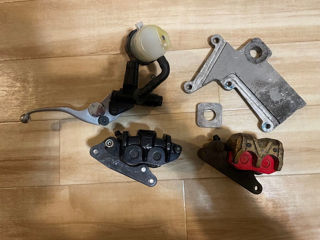 SS　DRZ-400SM スタント用リアブレーキセット　ダブルキャリパー