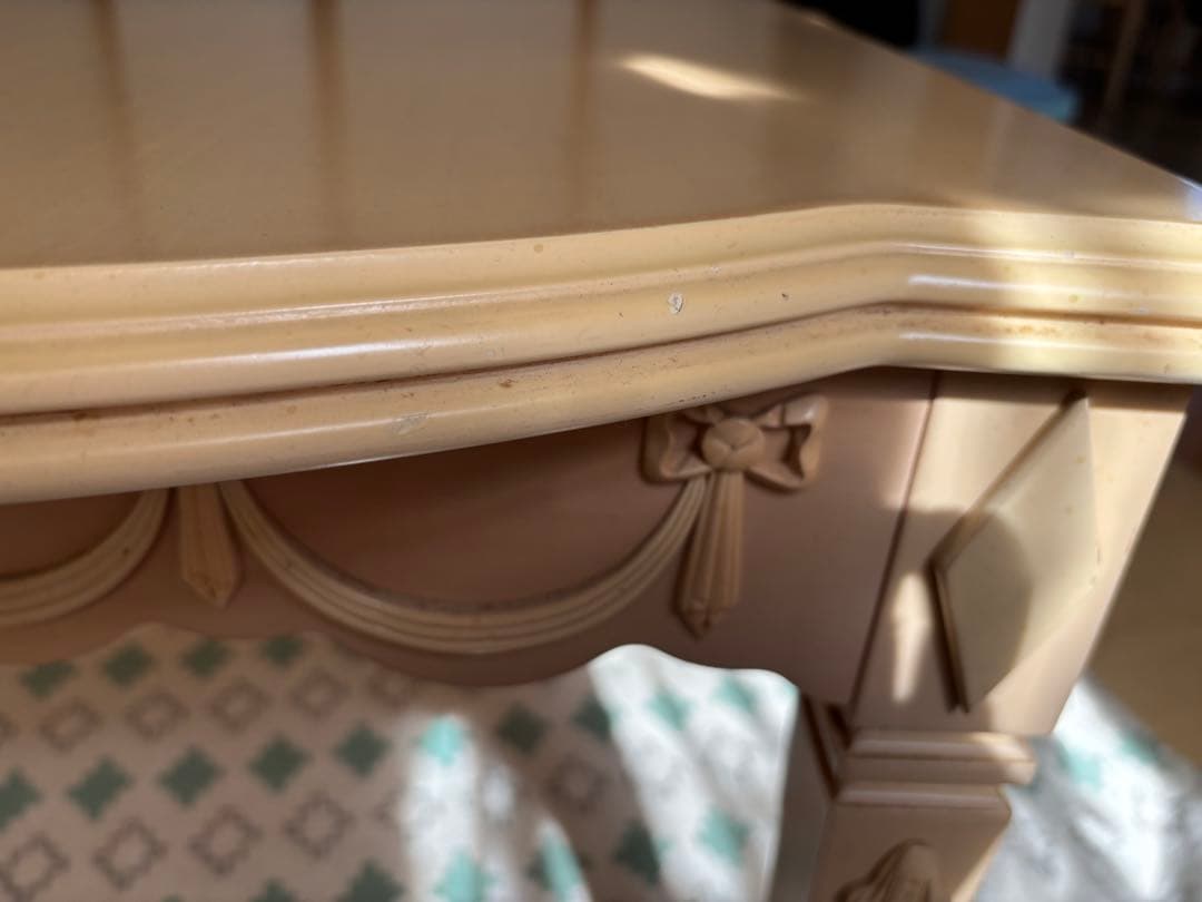 リンホーリン♡リボン♡センターテーブル 美品 レア 大塚家具 週末セール