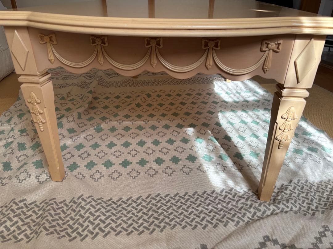 リンホーリン♡リボン♡センターテーブル 美品 レア 大塚家具 週末セール