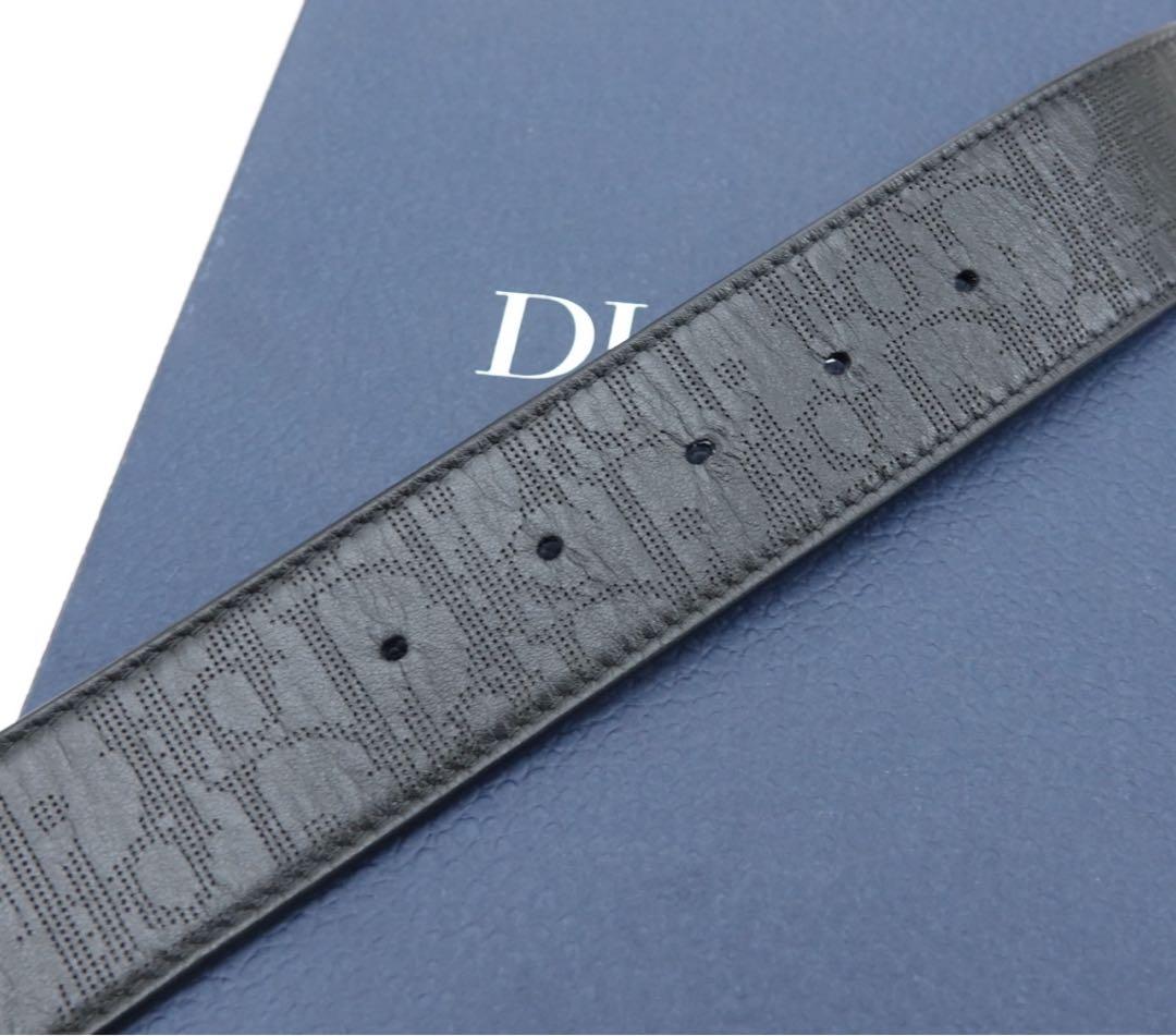 ディオール CD　リバーシブル　オブリーク ベルト 90