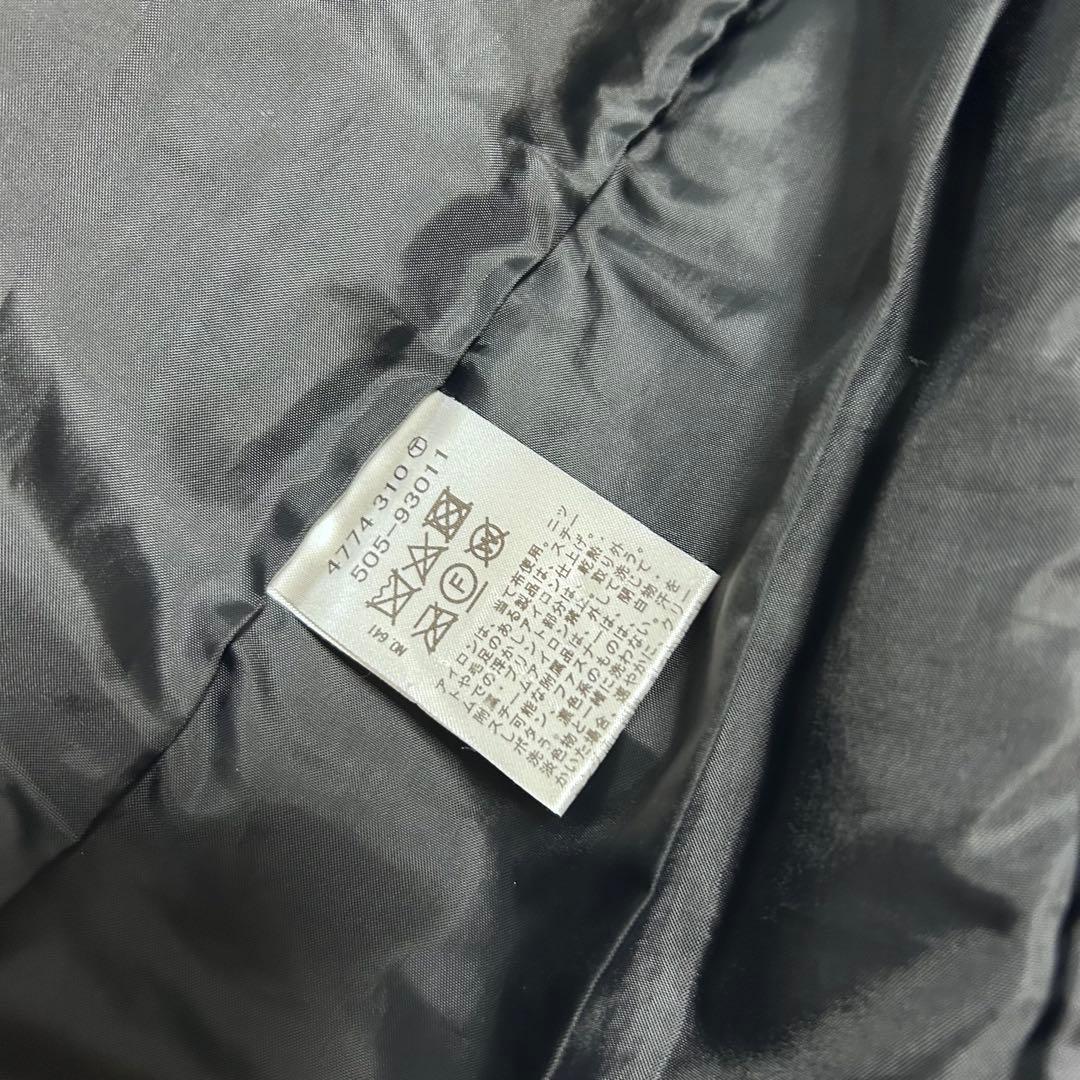 美品✨　INDIVI ダウンコート　40サイズ　フード取り外し　黒