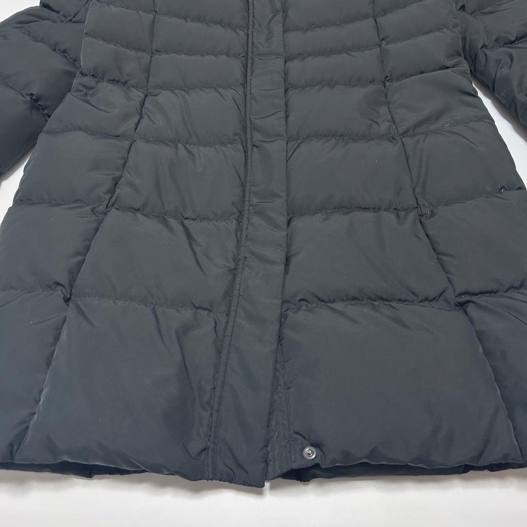 美品✨　INDIVI ダウンコート　40サイズ　フード取り外し　黒