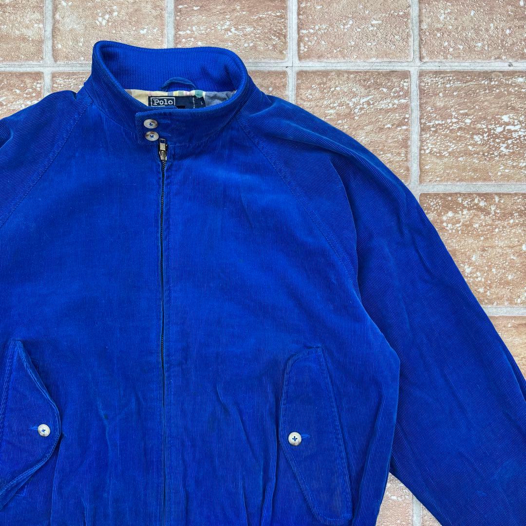 I*2様 美品 80s ラルフローレン コーデュロイ スウィングトップ G-9