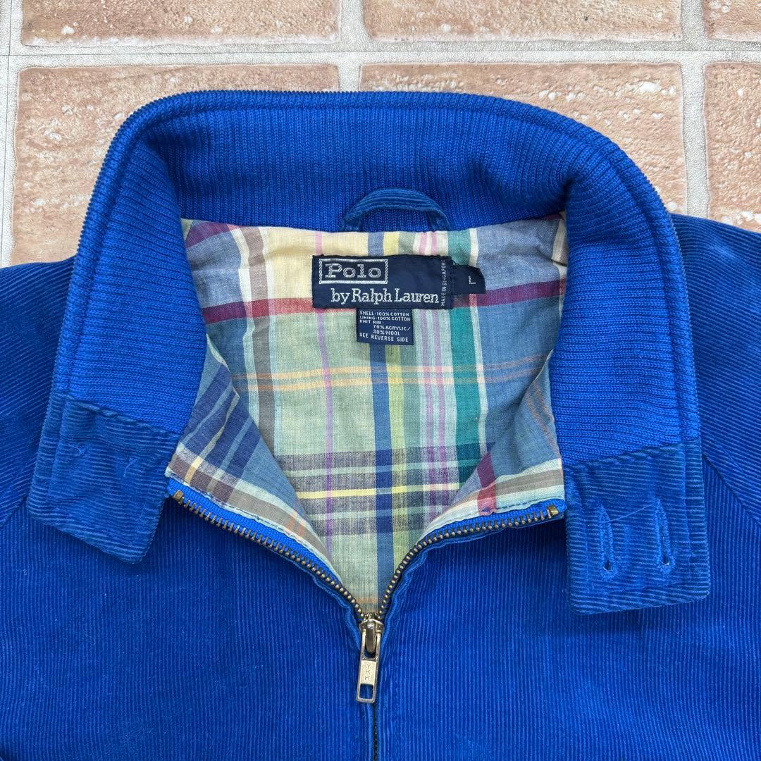 I*2様 美品 80s ラルフローレン コーデュロイ スウィングトップ G-9