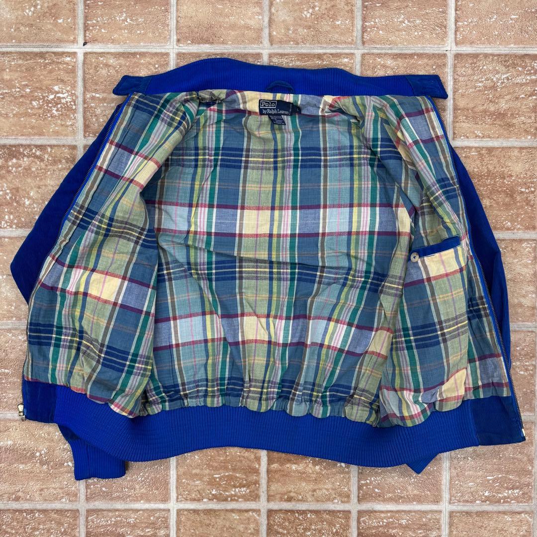 I*2様 美品 80s ラルフローレン コーデュロイ スウィングトップ G-9