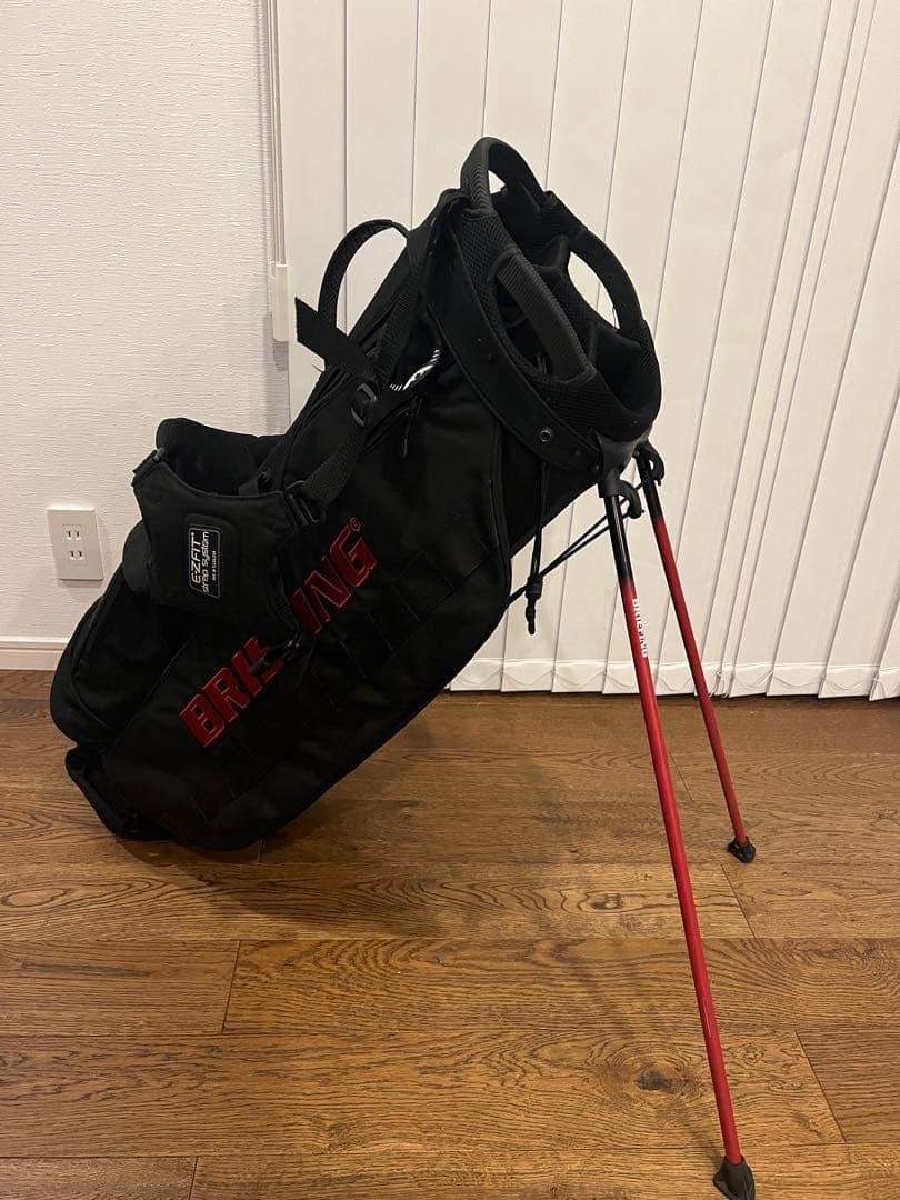 BRIEFING ブラック キャディバッグ CR-4