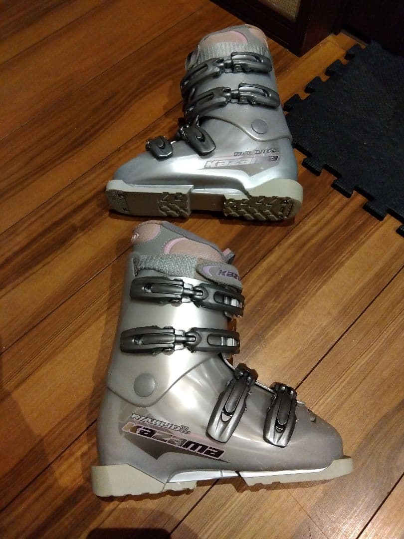 ALL♥KAZAMA/学生・レディース用/スキーセット/メンテ・WAX済み✔