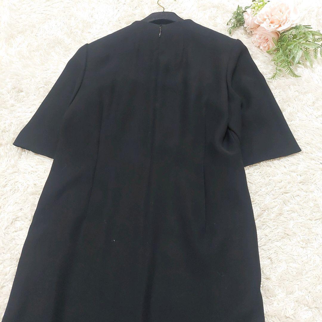 極美品 ジュンアシダ フォーマル ワンピース ブラック 近年モデル