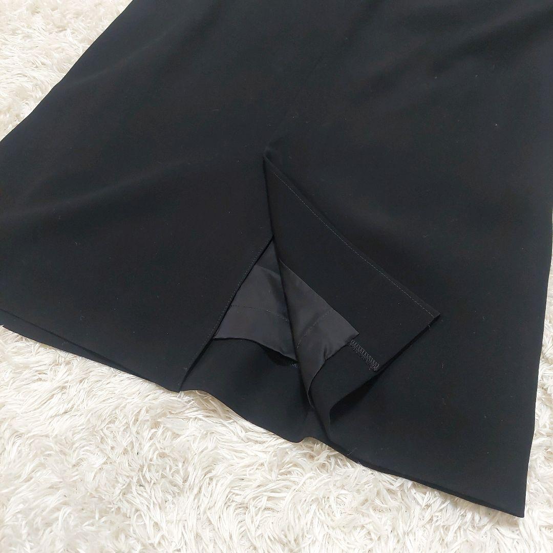 極美品 ジュンアシダ フォーマル ワンピース ブラック 近年モデル