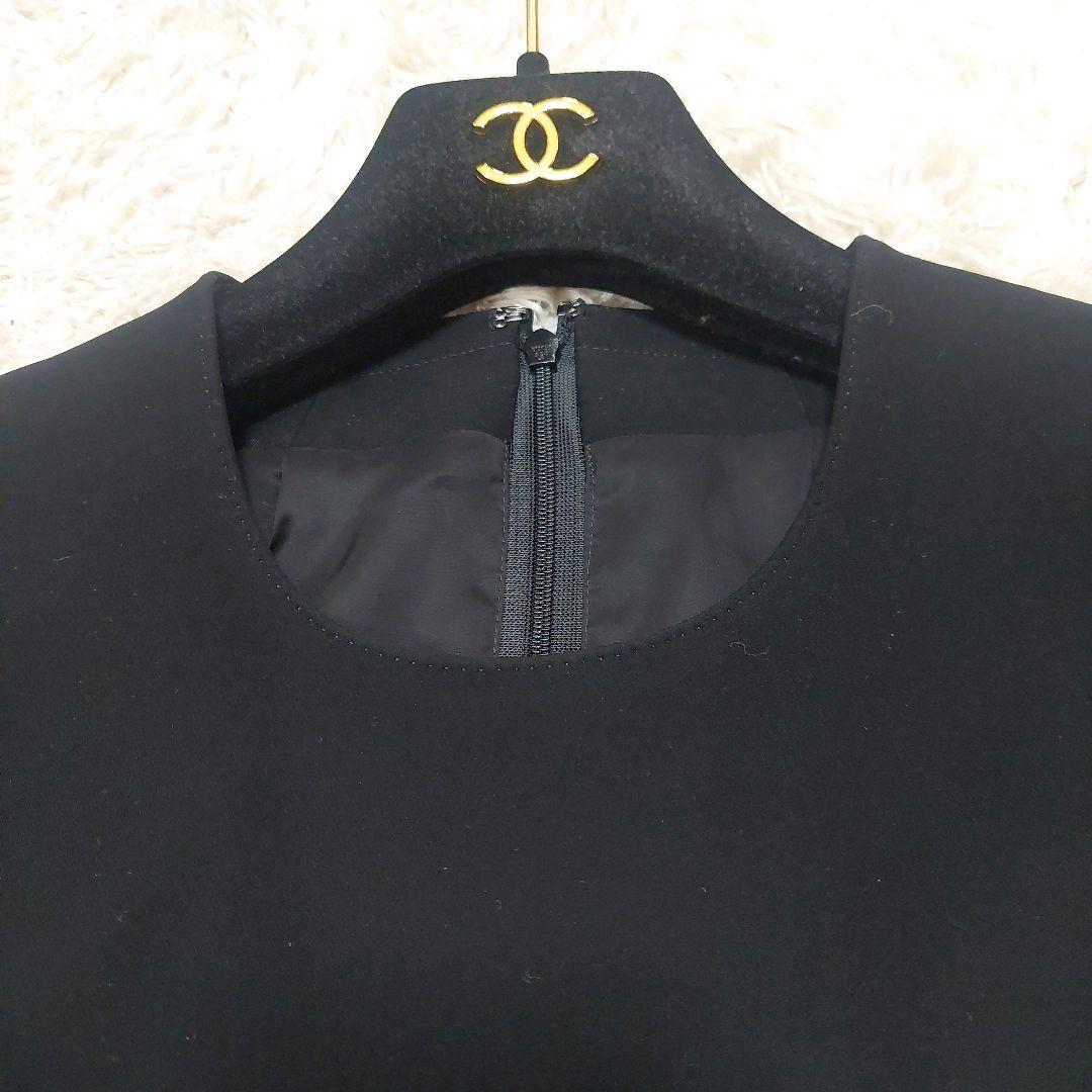 極美品 ジュンアシダ フォーマル ワンピース ブラック 近年モデル