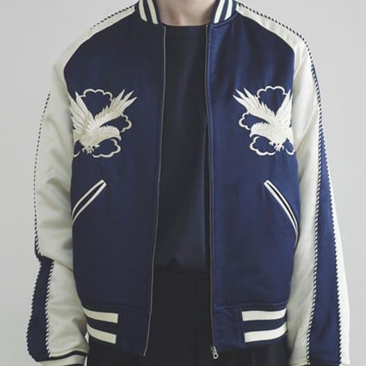 urutokyo　スカジャン　ダークネイビー　2