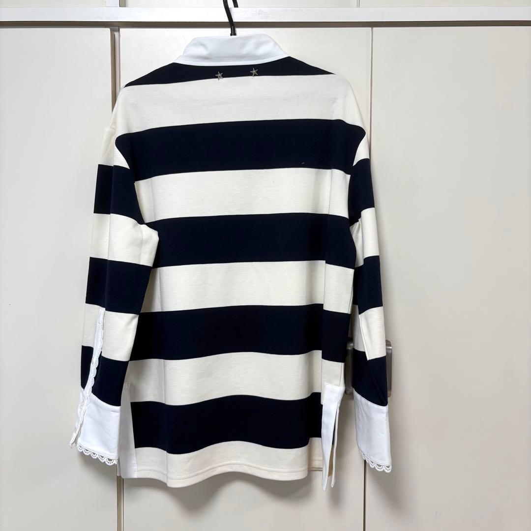 タグ付き新品 bibiy FRANCINE RUGBY TOP ラガー ニット