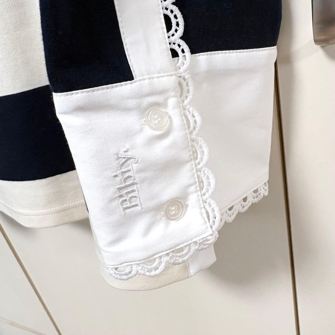タグ付き新品 bibiy FRANCINE RUGBY TOP ラガー ニット